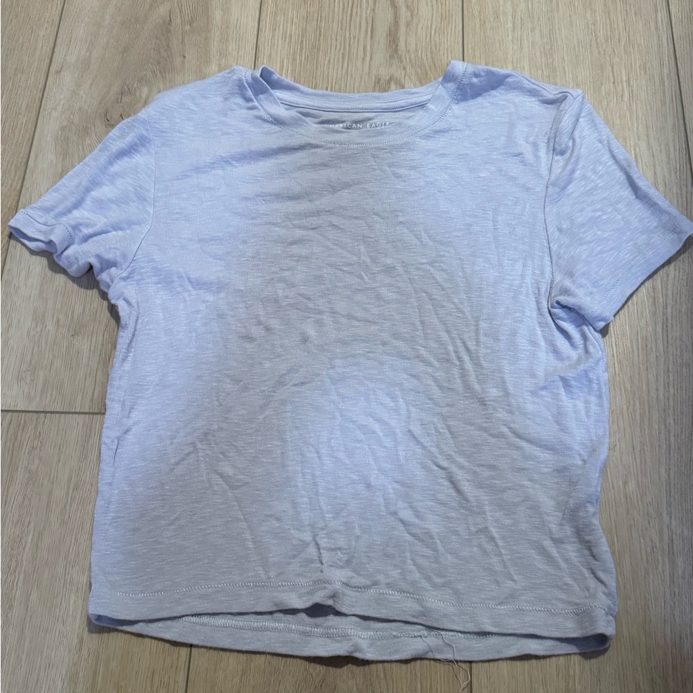 American eagle light purple top (S)